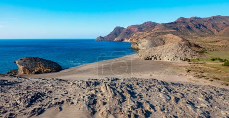 Téléchargez les photos : Playa Monsul,  Almeria province in Spain- Andalusia - en image libre de droit