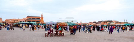 Foto de Tourism in Tanger  street, in Morocco - Imagen libre de derechos
