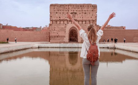 Téléchargez les photos : Tourisme en Maroc- marrakesh, El badi - en image libre de droit