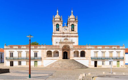 Photo for Nazare catholic church in Nazare, Portugal - Royalty Free Image
