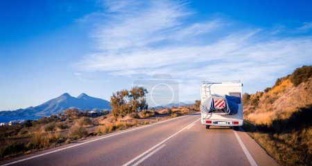 Photo for Holiday trip in motorhome - Royalty Free Image