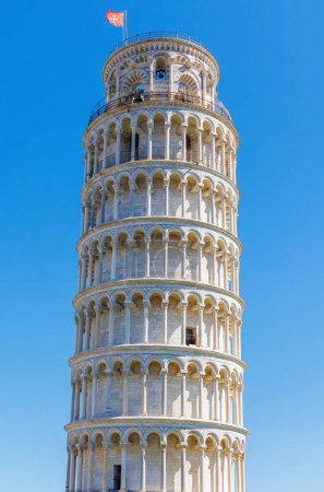 Foto de Torre inclinada en la ciudad de Pisa Italia - Imagen libre de derechos
