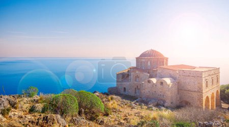 Photo for Typical greek church, Monemvasia- Travel in Greece- Europa - Royalty Free Image