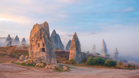 Photo for Cappadocia landscape at the morning- Turkey - Royalty Free Image