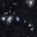 A picture of the Markarian's Chain, a stretch of galaxies in Virgo Cluster. Image acquired with amateur telescope and dedicated astronomy camera