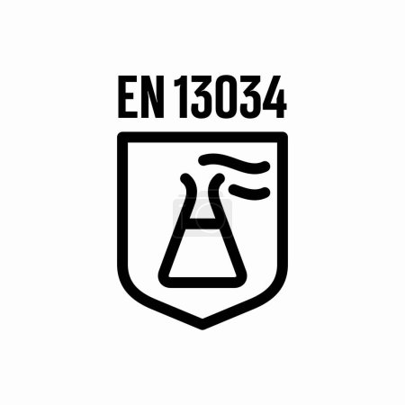 Ilustración de "ES 13034 "signo informativo vectorial - Imagen libre de derechos