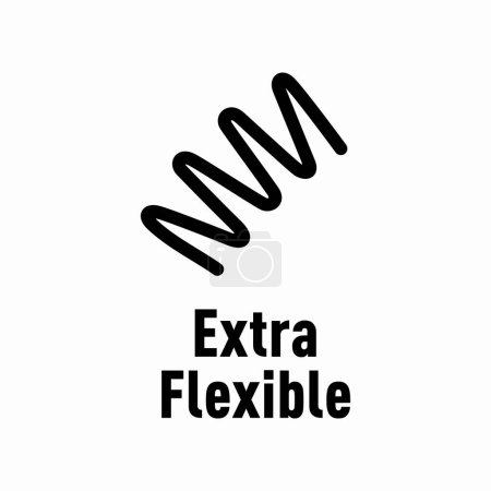 Extraflexibles Vektor-Informationsschild
