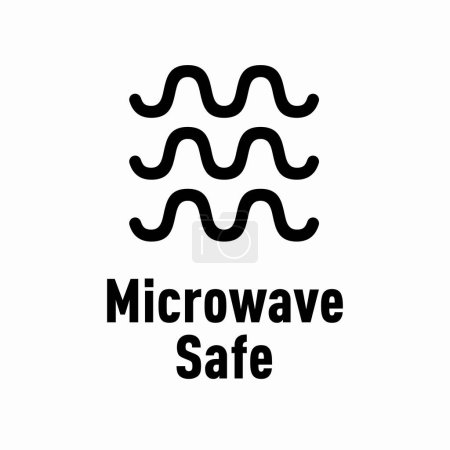 Téléchargez les photos : Micro-ondes Signe d'information vectorielle sûre - en image libre de droit