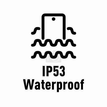 IP53 Waterproof vector information sign