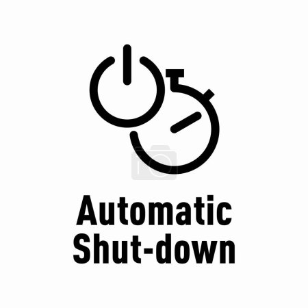 Automatic Shut-down vector information sign