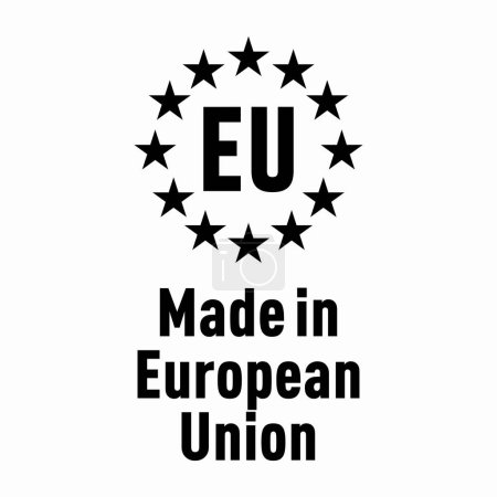Ilustración de Signo principal de información vectorial UE - Imagen libre de derechos