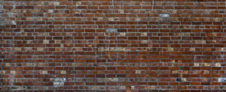 Photo for Brick Wall Background - at The  Christchurch Arts centre - super wide, New Zealand - Royalty Free Image
