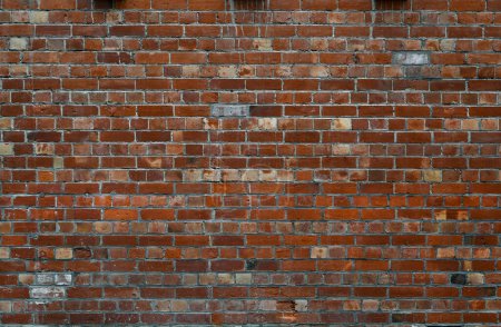 Photo for Brick Wall Background - at The  Christchurch Arts centre - detailed view, New Zealand - Royalty Free Image