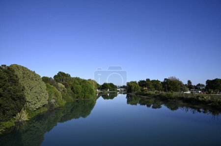 Photo for The Kaiapoi River, Canterbury, New Zealand - Royalty Free Image