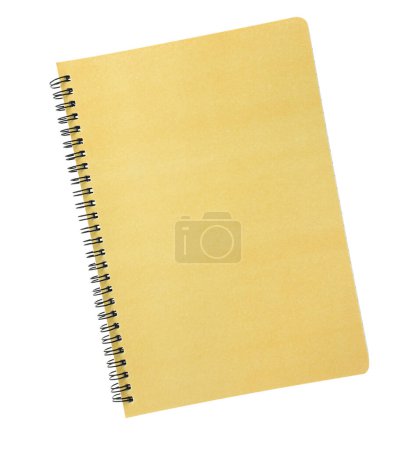 Photo for Notebook isolated on white background, - Royalty Free Image