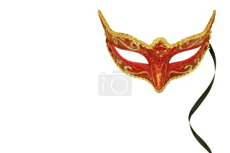 Photo for Carnival mask isolated on tranparent - Royalty Free Image
