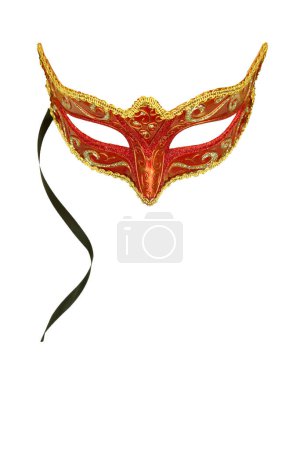 Photo for Carnival mask isolated on tranparent - Royalty Free Image