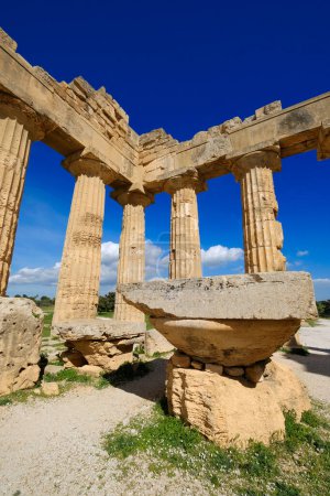 Italy, Sicily, Selinunte, Greek Hera Temple (409 b.C.)