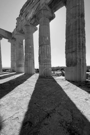 Italia, Sicilia, Selinunte, Templo griego de Hera (409 a.C..)