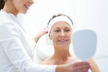 Photo for A scene of medical cosmetology treatments botulinum injection. High quality photo - Royalty Free Image