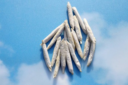 Téléchargez les photos : Marijuana. Cannabis. Medical Marijuana. Marijuana Joints with  Fresh Buds - en image libre de droit