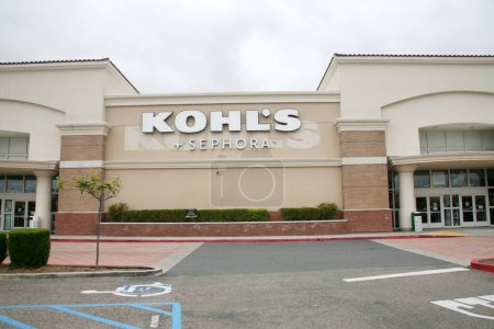Photo for Irvine, California - USA - June 1, 2023: Kohl's. Kohl's is an American department store retail chain, operated by Kohl's Corporation. As of December 2021 it is the largest department store in the USA. - Royalty Free Image