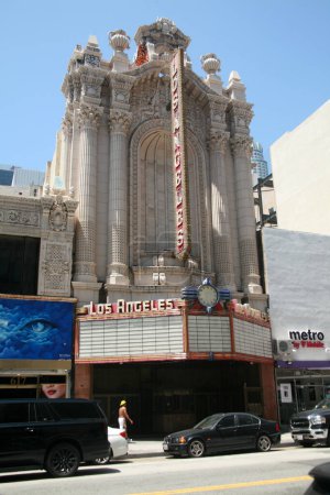 Photo for Los Angeles Theatre in the historic Broadway Theater District, downtown Los Angeles - Royalty Free Image