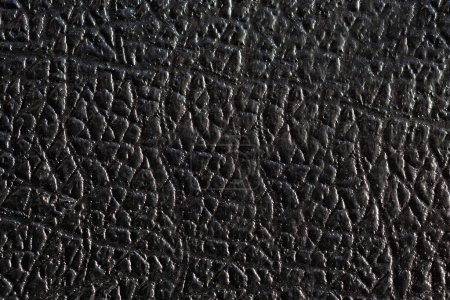 Photo for Black leather texture background. Clothing and fashion background. - Royalty Free Image