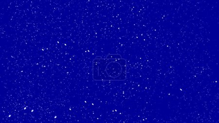 Photo for Blue night sky with stars, a lot of galaxies - Royalty Free Image