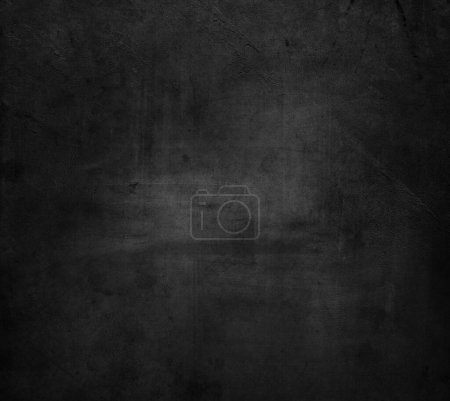 Photo for Black textured dark concrete background - Royalty Free Image
