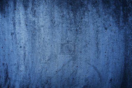 Foto de Primer plano de fondo de hormigón texturizado azul - Imagen libre de derechos