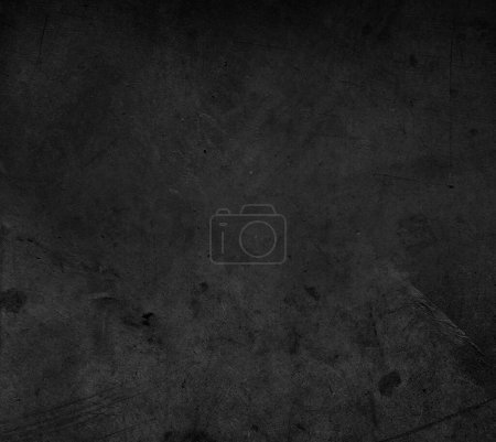 Photo for Black textured dark concrete background - Royalty Free Image
