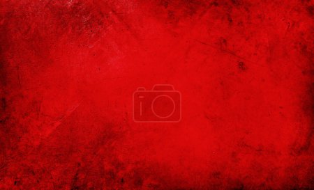 Foto de Fondo de pared de hormigón texturizado rojo - Imagen libre de derechos