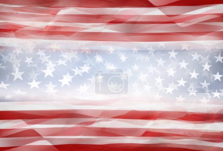 Photo for American stars and stripes flag background - Royalty Free Image