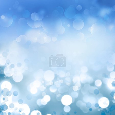 Foto de Resumen azul y blanco círculos fondo - Imagen libre de derechos