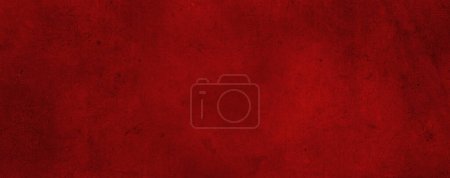 Red textured concrete wall background Poster 647954990