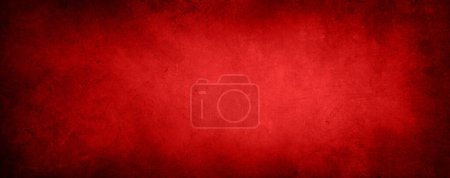 Red textured concrete wall background Poster 650986918