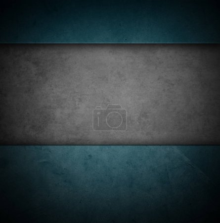 Photo for Blue and grey textured concrete backgroun - Royalty Free Image