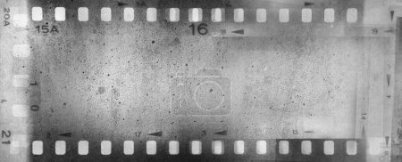 Téléchargez les photos : Cadre négatif film fond gris. Espace de copie - en image libre de droit