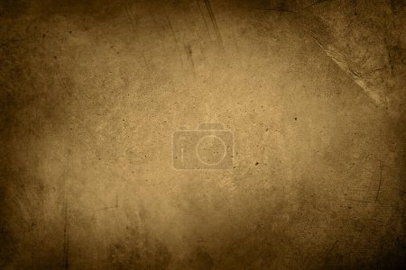 Foto de Textura marrón bordes oscuros textura de hormigón fondo - Imagen libre de derechos