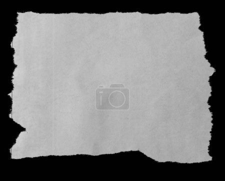Foto de Trozo de papel roto sobre negro - Imagen libre de derechos