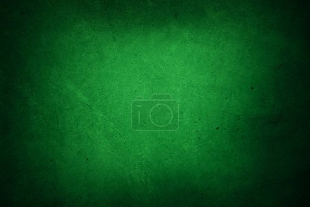 Foto de Fondo de pared de hormigón texturizado verde. Borde oscuro - Imagen libre de derechos