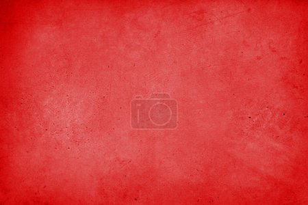 Photo for Red textured concrete wall background - Royalty Free Image