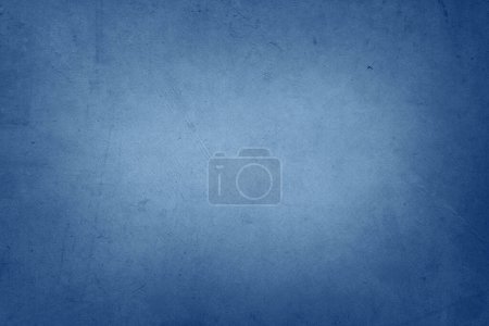 Foto de Fondo de pared de hormigón texturizado azul. Borde oscuro - Imagen libre de derechos