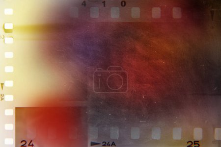 Foto de Film negatives frames movie backgroun - Imagen libre de derechos