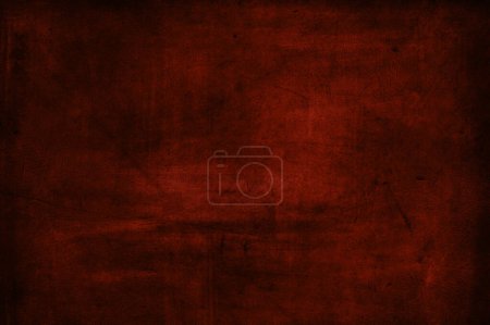 Photo for Dark red textured concrete grunge wall background - Royalty Free Image