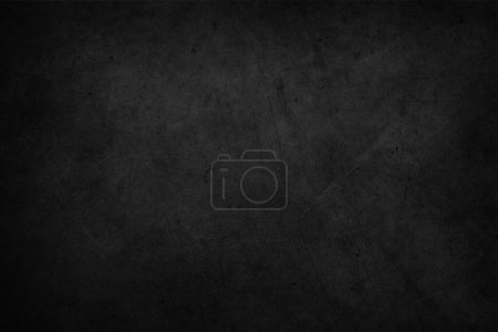 Téléchargez les photos : Grunge texturé fond de mur en béton noir foncé - en image libre de droit