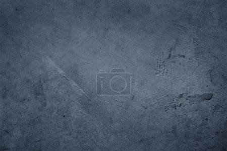 Foto de Blue textured concrete wall background - Imagen libre de derechos