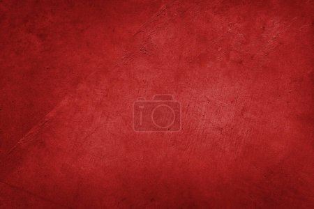 Photo for Red textured concrete wall background - Royalty Free Image