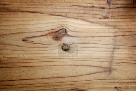 Photo for Closeup of knots in wooden boards background - Royalty Free Image